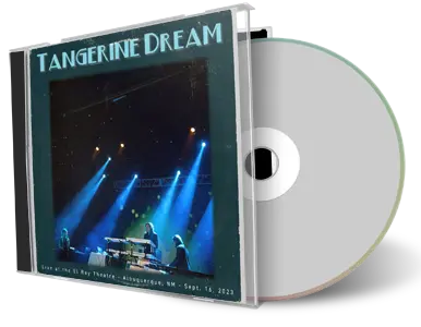 Front cover artwork of Tangerine Dream 2023-09-16 CD Albuquerque Audience
