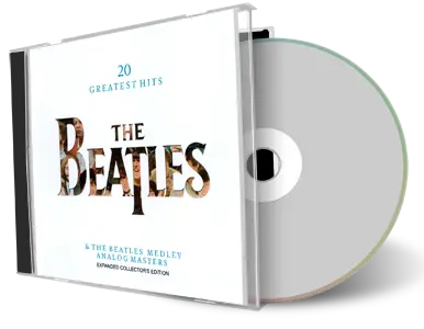 Front cover artwork of The Beatles Compilation CD 20 Greatest Hits Medley Soundboard