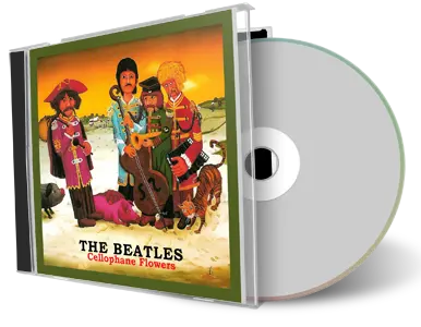 Front cover artwork of The Beatles Compilation CD Cellophane Flowers Soundboard