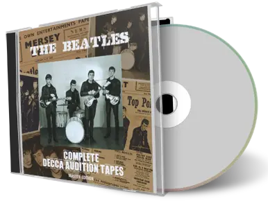 Front cover artwork of The Beatles Compilation CD Complete Decca Audition Tapes Master Edition Soundboard
