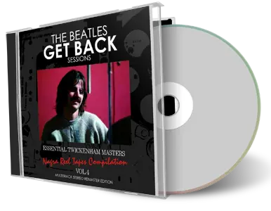 Front cover artwork of The Beatles Compilation CD Get Back Sessions Essential Twickenham Masters Nagra Reel Tapes Compilation Vol. 4 Soundboard