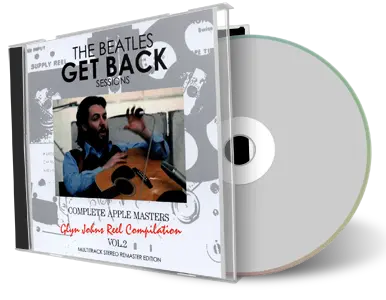 Front cover artwork of The Beatles Compilation CD Get Back Sessions Glyn Johns Reel Compilation Vol.2 Soundboard