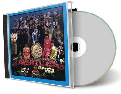 Front cover artwork of The Beatles Compilation CD Sgt Peppers Recording Sessions Chronology Discs 3 And 4 Soundboard