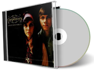 Front cover artwork of The Carpenters Compilation CD New York 1971 Soundboard