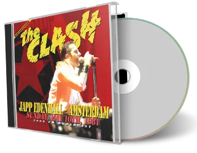 Front cover artwork of The Clash 1981-05-10 CD Amsterdam Soundboard