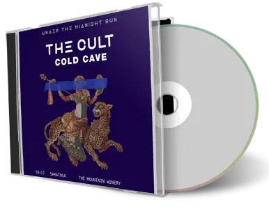 Front cover artwork of The Cult 2023-10-17 CD Saratoga Audience