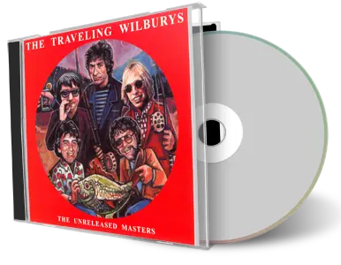 Front cover artwork of Traveling Wilburys Compilation CD The Unreleased Masters Soundboard