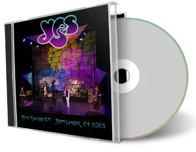 Front cover artwork of Yes 2023-09-24 CD New Haven Audience