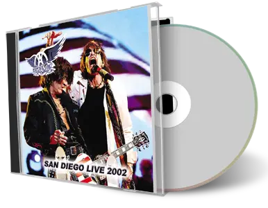 Front cover artwork of Aerosmith 2002-01-17 CD San Diego Audience