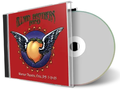 Front cover artwork of Allman Brothers Band 2005-07-19 CD Erie Soundboard