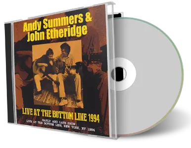 Front cover artwork of Andy Summers And John Etheridge 1994-03-11 CD New York City Audience