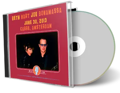 Front cover artwork of Beth Hart And Joe Bonamassa 2013-06-30 CD Amsterdam Audience