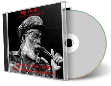 Front cover artwork of Big Youth 1990-09-14 CD Los Angeles Audience