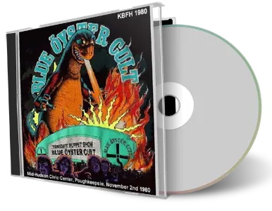 Front cover artwork of Blue Oyster Cult 1980-02-11 CD Poughkeepsie Soundboard