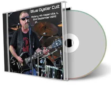 Front cover artwork of Blue Oyster Cult 2012-09-12 CD Naperville Audience