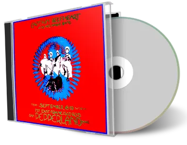 Front cover artwork of Captain Beefheart 1970-09-18 CD San Rafael Audience