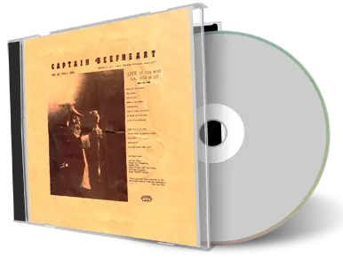 Front cover artwork of Captain Beefheart 1973-01-05 CD Los Angeles Audience