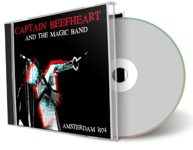 Front cover artwork of Captain Beefheart 1974-06-22 CD Amsterdam Soundboard