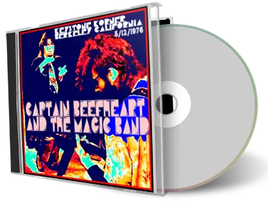 Front cover artwork of Captain Beefheart 1976-12-05 CD Berkeley Audience