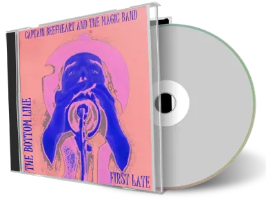 Front cover artwork of Captain Beefheart 1977-11-25 CD New York City Audience