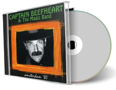 Front cover artwork of Captain Beefheart Compilation CD Amsterdam 1980 Soundboard