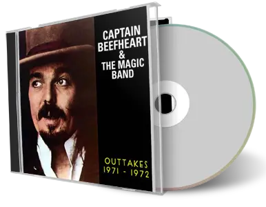 Front cover artwork of Captain Beefheart Compilation CD Outtakes 1971-1972 Soundboard