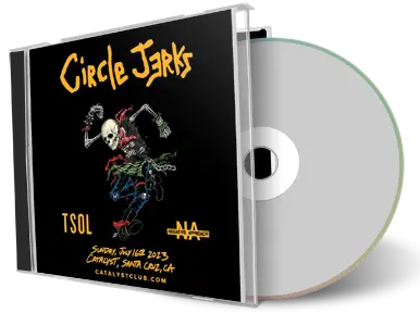 Front cover artwork of Circle Jerks 2023-07-16 CD Santa Cruz Audience