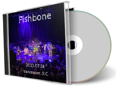 Front cover artwork of Fishbone 2023-07-28 CD Vancouver Soundboard