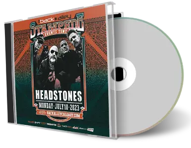 Front cover artwork of Headstones 2023-07-10 CD Calgary Audience