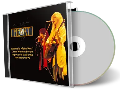 Front cover artwork of Heart Compilation CD Inglewood 1977 Soundboard