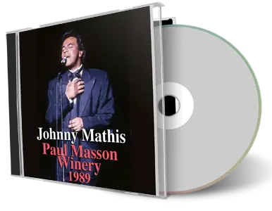 Front cover artwork of Johnny Mathis 1989-09-21 CD Saratoga Audience