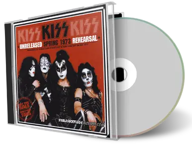 Front cover artwork of Kiss Compilation CD Loft Rehearsals 1973 Soundboard