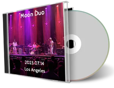 Front cover artwork of Moon Duo 2023-07-14 CD Los Angeles Audience