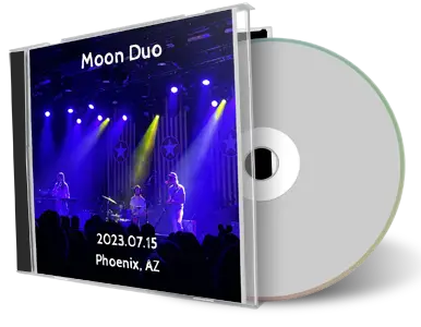 Front cover artwork of Moon Duo 2023-07-15 CD Phoenix Audience