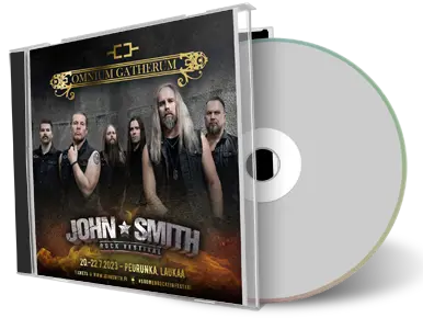 Front cover artwork of Omnium Gatherum 2023-07-20 CD John Smith Rock Festival Audience