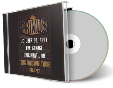 Front cover artwork of Primus 1997-10-30 CD Cincinnati Audience