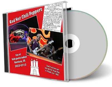 Front cover artwork of Red Hot Chili Peppers 2022-07-12 CD Hamburg Audience