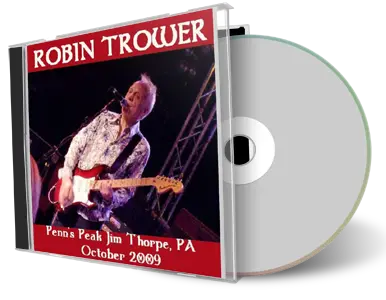 Front cover artwork of Robin Trower 2009-10-03 CD Jim Thorpe Audience