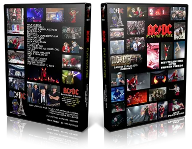Artwork Cover of ACDC 2015-05-23 DVD Paris Audience