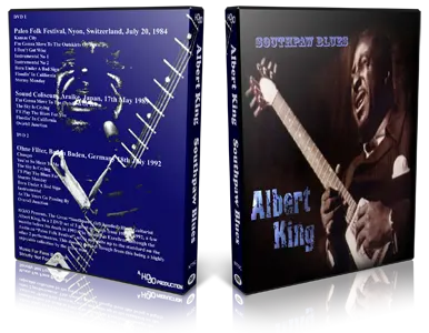 Artwork Cover of Albert King 1984-07-20 DVD Austin Proshot