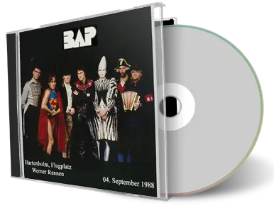 Artwork Cover of BAP 1988-09-04 CD Hartenholm Soundboard