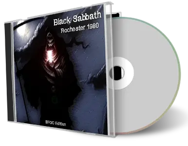 Artwork Cover of Black Sabbath 1980-10-16 CD Rochester Audience