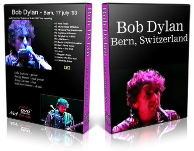 Artwork Cover of Bob Dylan 1993-07-17 DVD Bern Audience