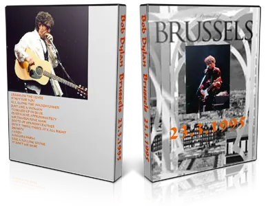Artwork Cover of Bob Dylan 1995-03-23 DVD Brussels Audience