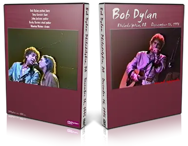 Artwork Cover of Bob Dylan 1995-12-16 DVD Philadelphia Audience