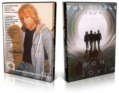 Artwork Cover of Bon Jovi 2010-02-12 DVD Honolulu Audience