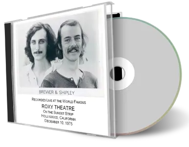 Artwork Cover of Brewer and Shipley 1975-12-10 CD West Hollywood Audience