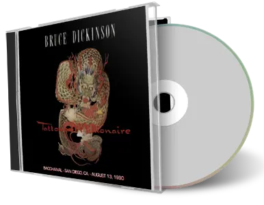 Artwork Cover of Bruce Dickinson 1990-08-13 CD San Diego Audience