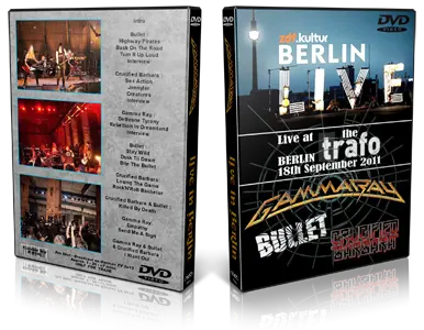 Artwork Cover of Crucified Barbara and Gamma Ray 2011-09-11 DVD Berlin Proshot