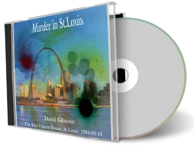 Artwork Cover of David Gilmour 1984-06-10 CD St Louis Audience